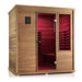 Axotherm Infrarotkabine Family180 Infrarotsauna 4 Personen Bausatz Hemlock