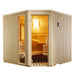 Infraworld Sauna Safir Complete Innensauna 4 Personen Bausatz Modern